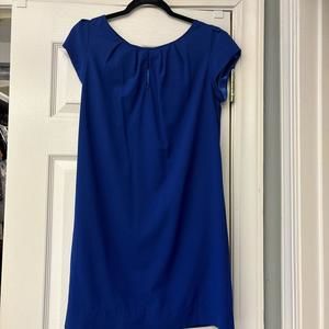 Cobalt Blue Cap Sleeve Dress By Esley. Size S Women’s. Office Work Classic